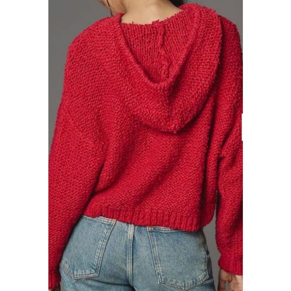 Anthropologie Pilcro Sailcloth Hooded Sweater - Picture 2 of 7